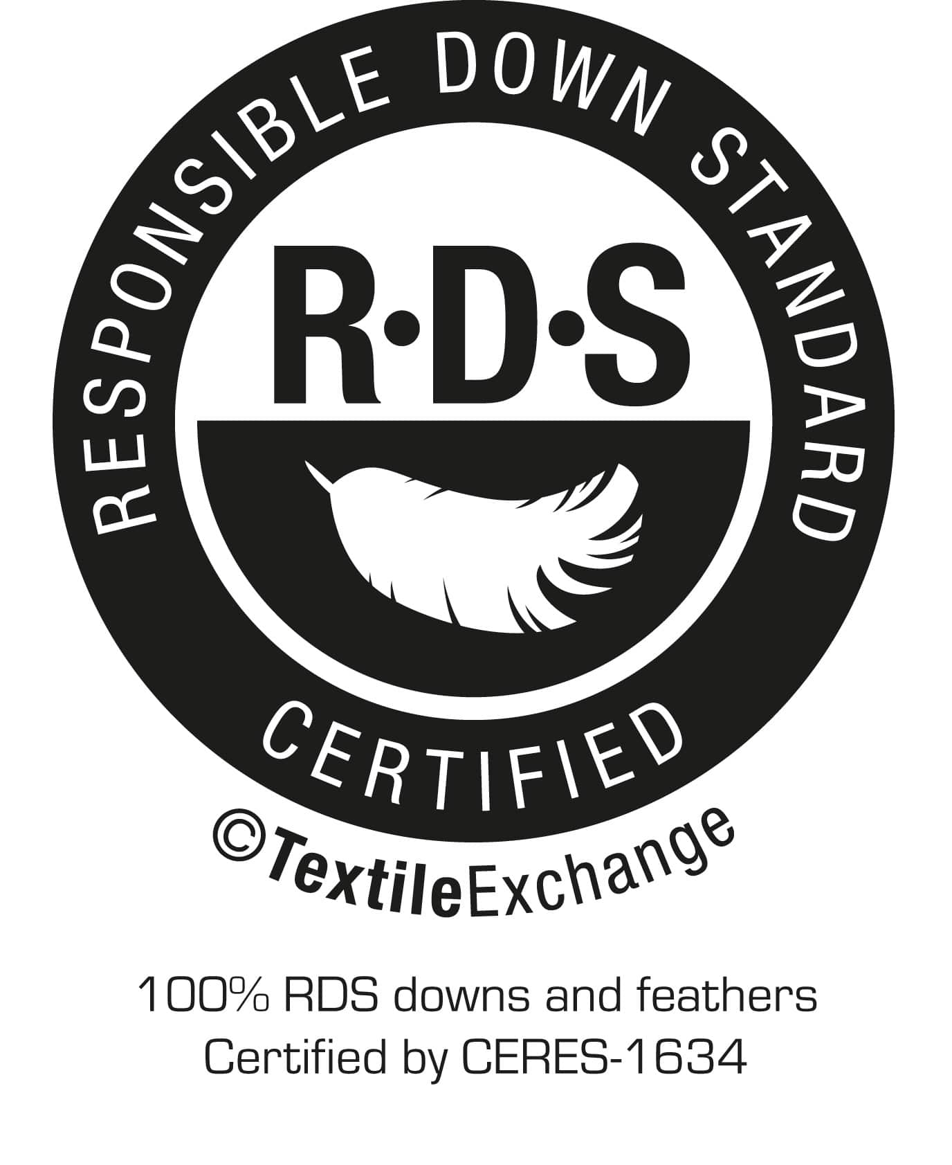 Certified down – material sourced from responsible animal husbandry