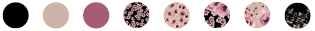 univers de couleurs disponibles