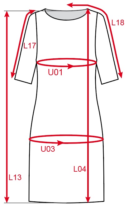 Maattabel - US 21.38 J26