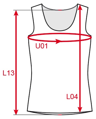 Size table - YC 61.04 M36
