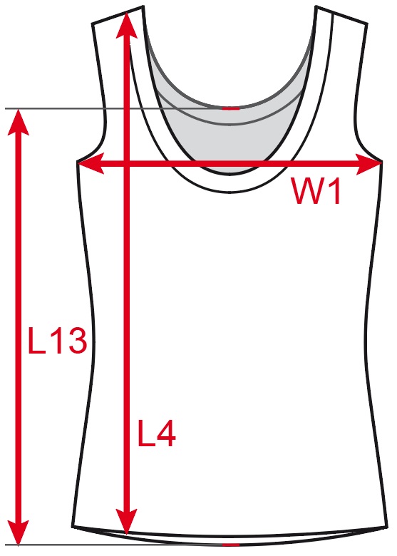 Size table - +E 61.25 J50